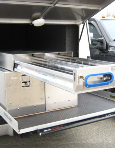 Custom fabrication, installing drawers, Hi-Lite Truck Accessories, Surrey BC