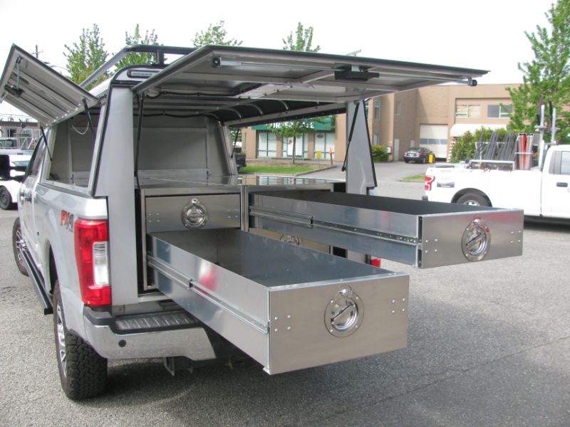 custom fabrication, toolbox added to truck, Hi-Lite Truck Accessories, Surrey BC